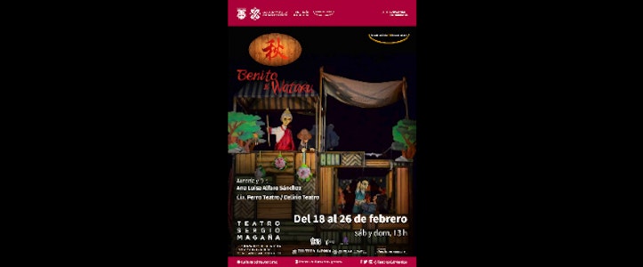 "Benito y Wataru" se presenta en el Teatro Sergio Magaña